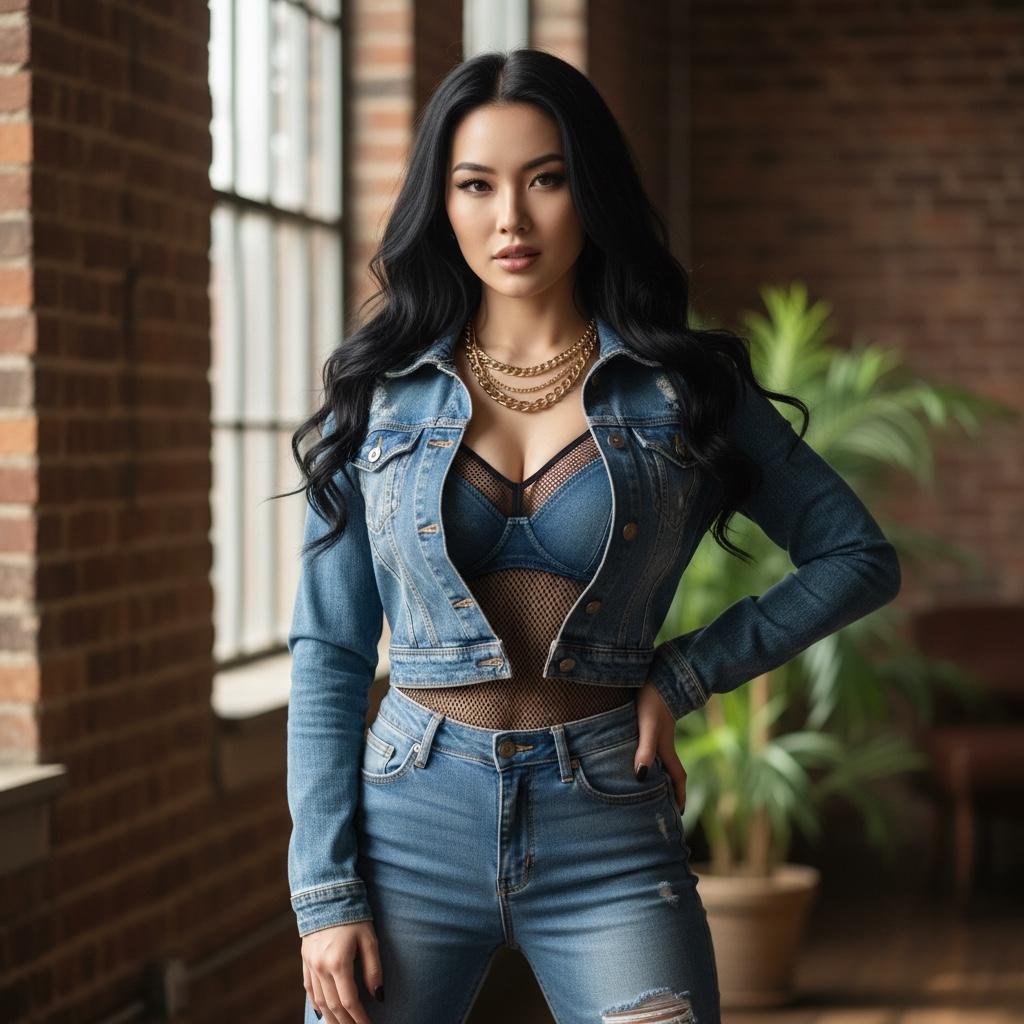 Roxanne - 🖤 black-hair — she's not subtle about it