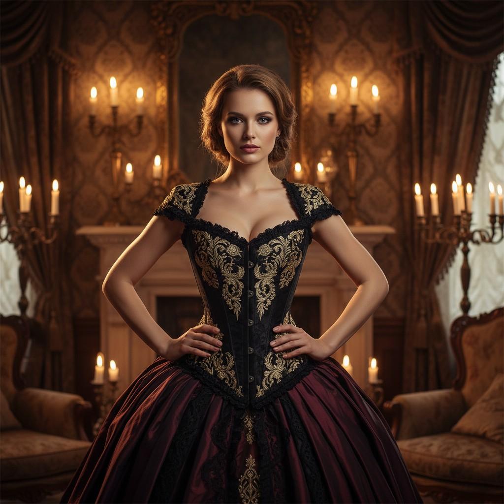 Ruby - 👗 Laced up tight, curves on display