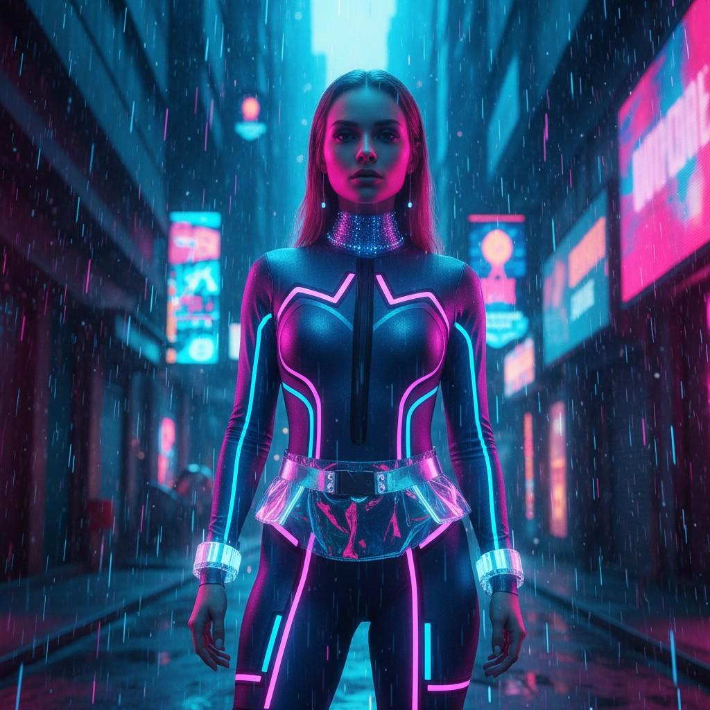 Marisol - 🤖 Neon lights, digital dreams, futuristic
