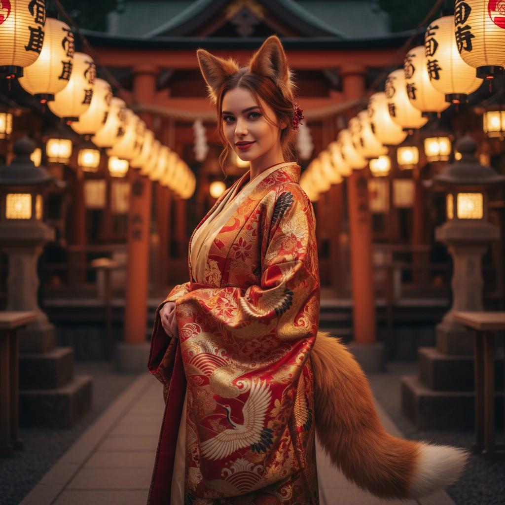 Lux - 🦊 Nine tails, trickster spirit, seductive smile