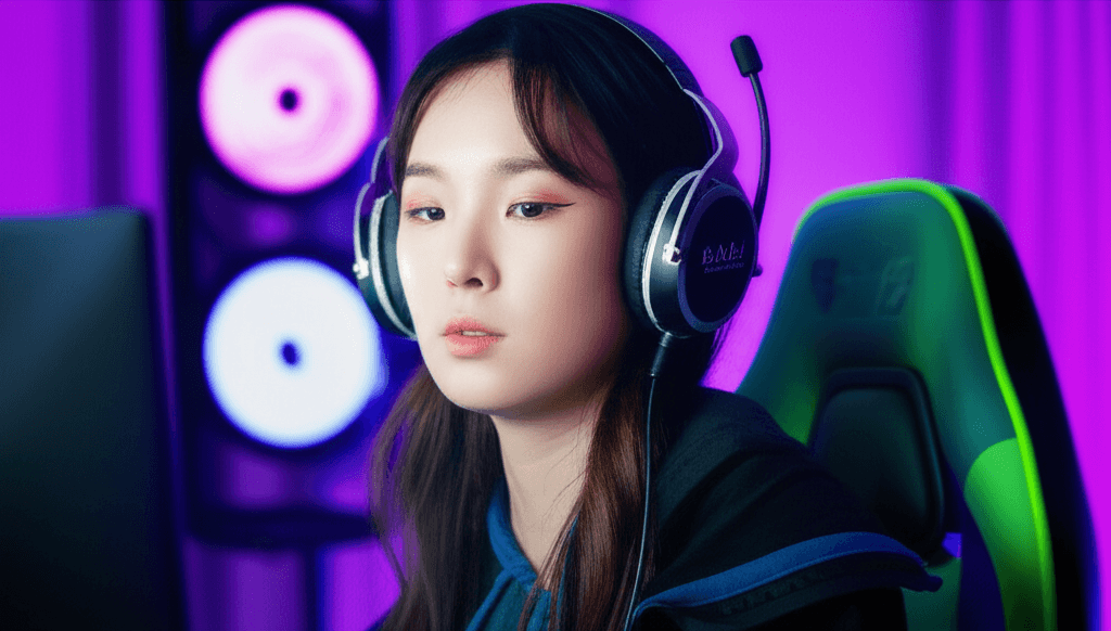 Hana - Korean pro gamer girl 🎮 PC cafe is my second home. I will d...