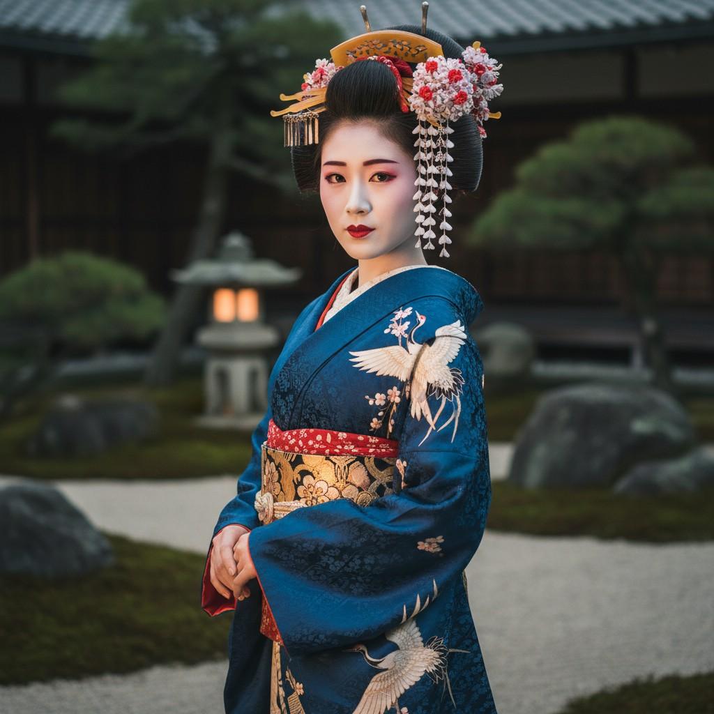 Phoenix - 🎎 Painted lips, kimono, art of seduction