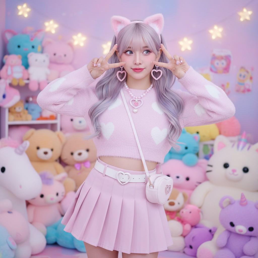 Ophelia - 🍬 Cute overload, pastel colors, big eyes