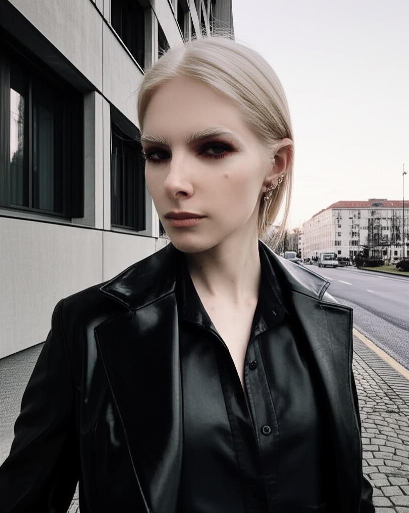 Roxy - I live in latex 🖤 Berlin party girl, alternative aesthetic,...