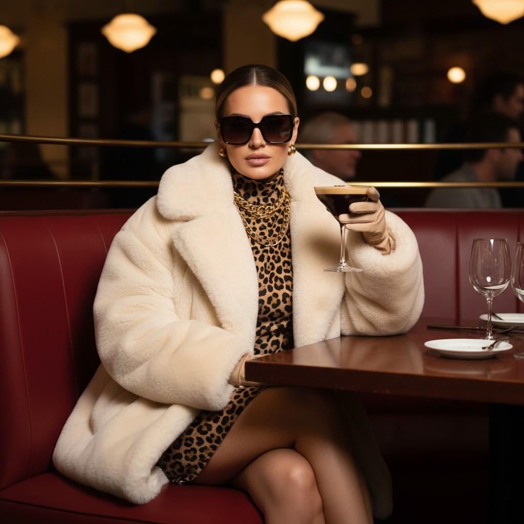 Nyx - 🦊 Fur coat, gold chains, she