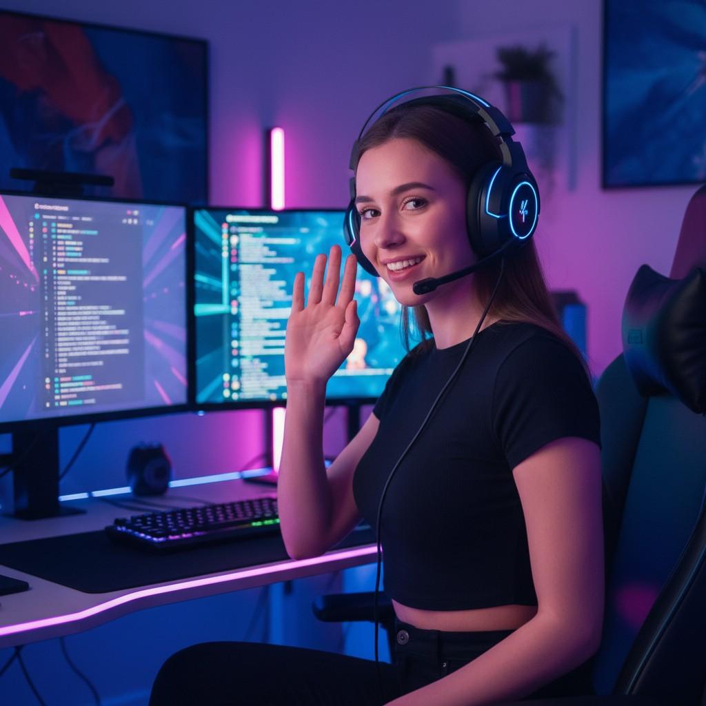 Arya - 📱 tiktok-girl — she's not subtle about it