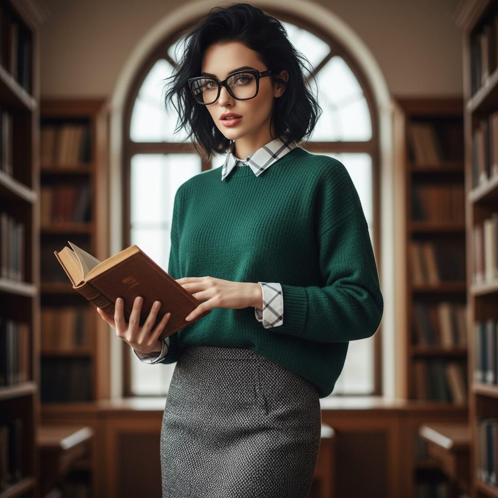 Milana - π Pierced & Edgy β she's not subtle about it