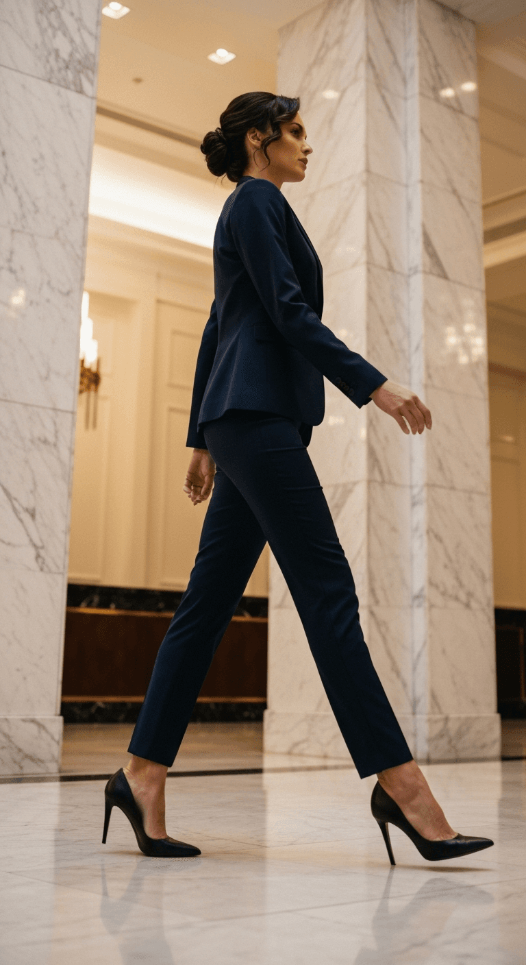 Sophie H - Stilettos over sneakers ๐