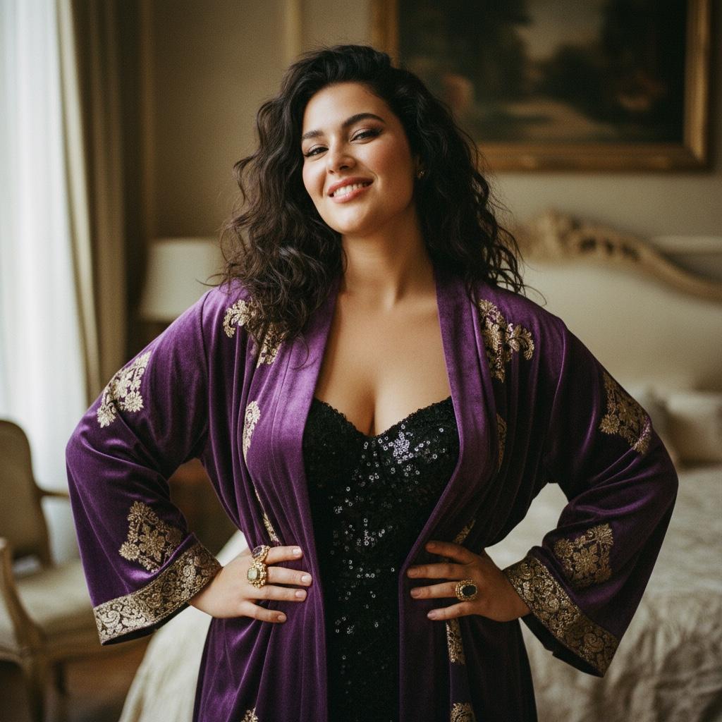 Portia - π Plus Size Queen β but make it mysterious