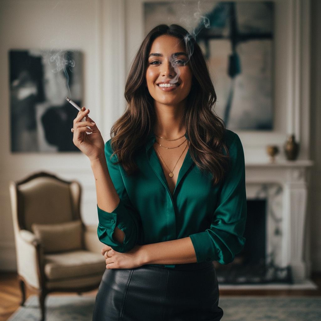 Sandra - π¬ Sultry Smoker β but make it mysterious