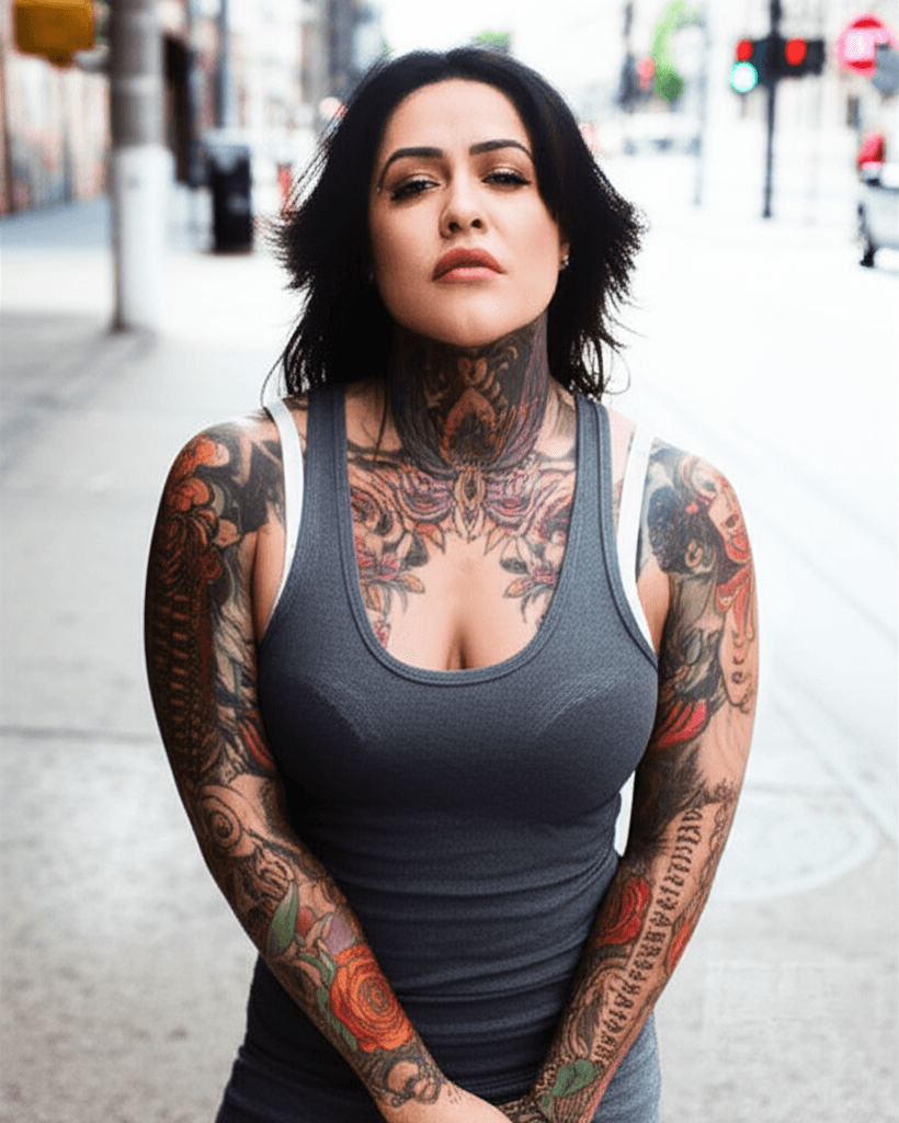 Nova - LA inked girl ๐ Fine art degree, tattoo obsession. Black sk...